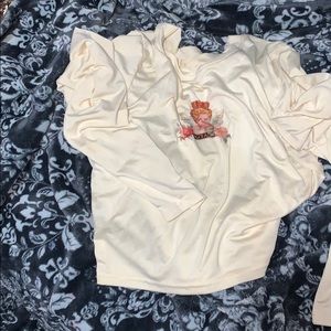 angel long sleeve croptop